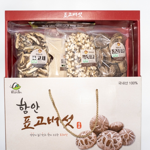 함안몰,건표고 통/슬라이스/깍뚝/분말/세트 100~150g